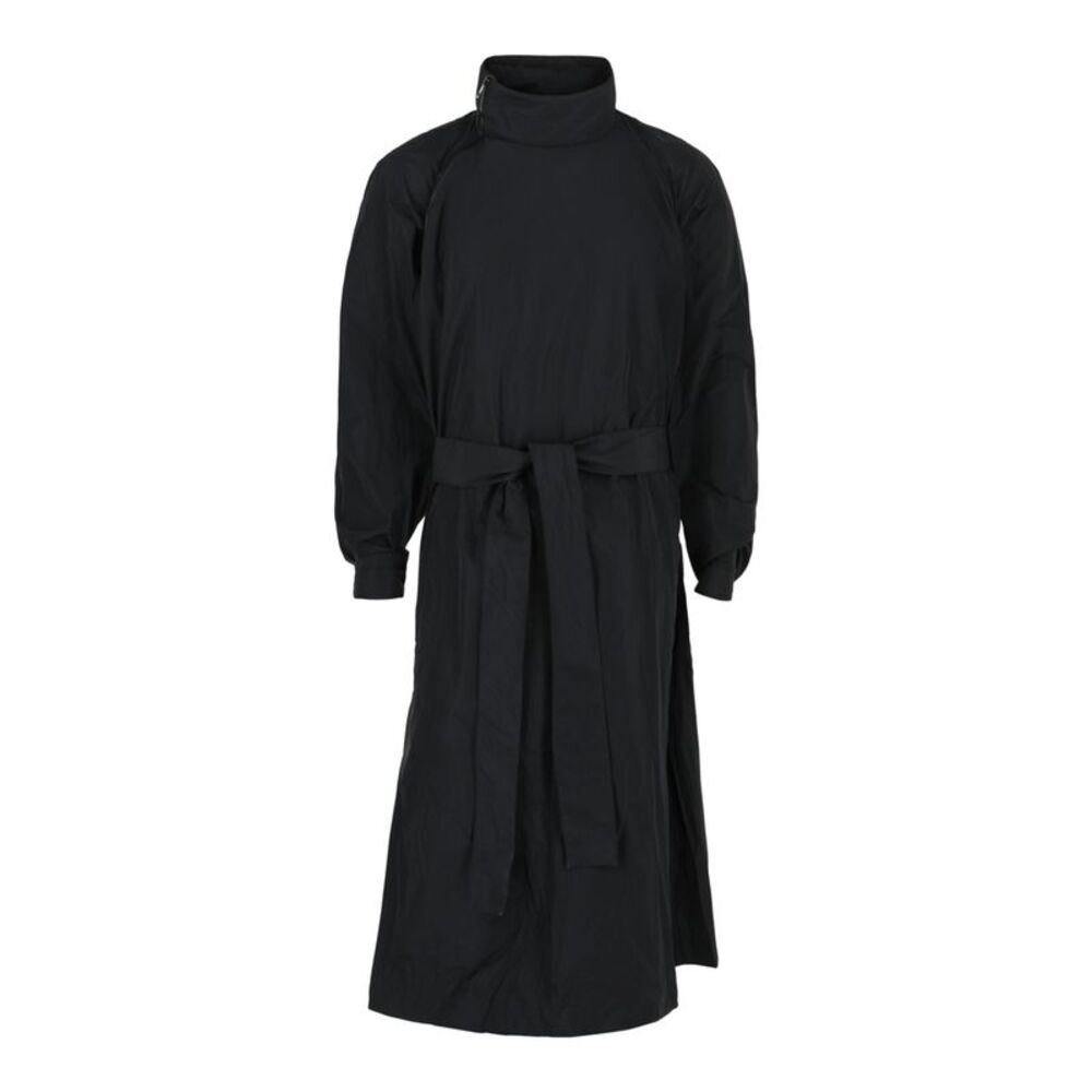 Ferragamo Asymmetrical Zip-Detail Belted Trench Coat Multi Mens